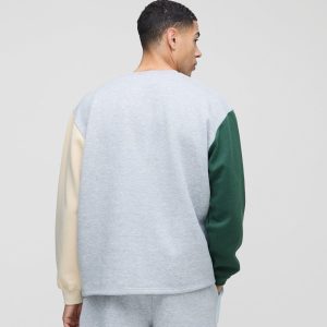 Oversized Official Applique Washed Sweatshirt