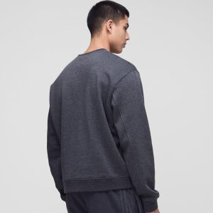 Oversized Boxy Seam Wash Sweatshirt