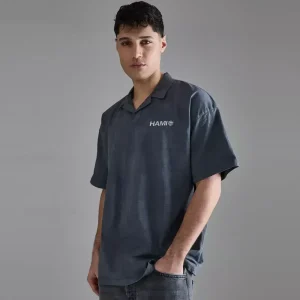 Oversized Washed Revere Polo