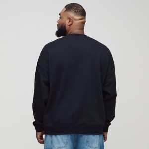 Oversized Boxy Exposed Seam Sweater