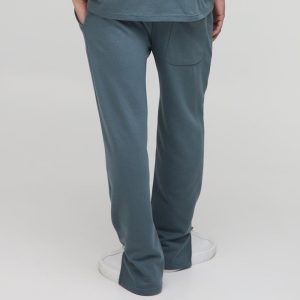 Relaxed Flared Carpenter Paint Splatter Trousers