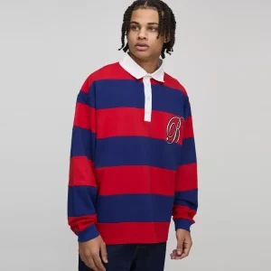 Slim Panelled Zip Neck Interlock Polo