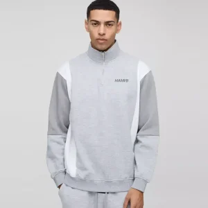 Oversized Official Applique Washed Sweatshirt
